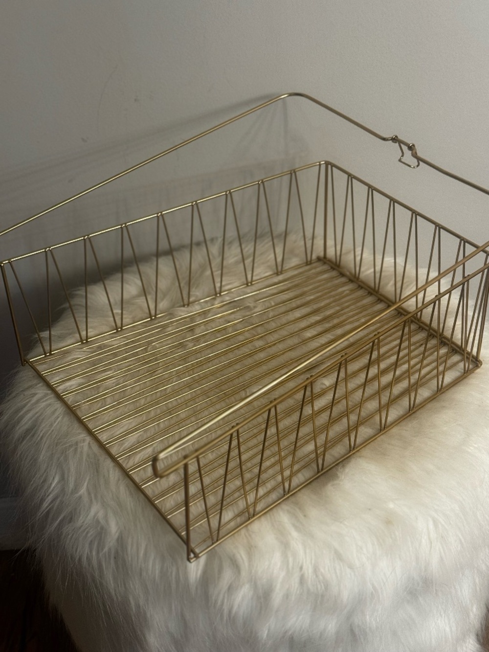 ✨Gold✨ Office Hanging Tray